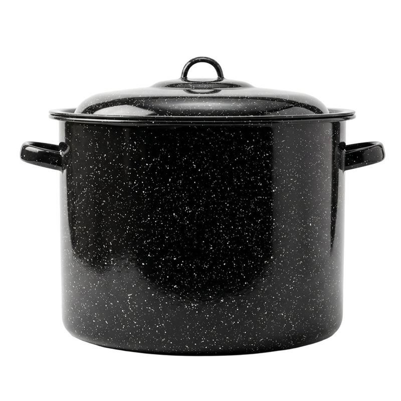 Olla Recta de Peltre de 33 cm