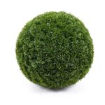 Esfera Artificial de Cedro Verde de 22 cm para Decoración de Macetas y Centros de Mesa Modernos
