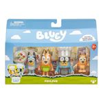 Set de 4 Figuras Bluey Pavlova con Accesorios de Chef - Presentación Surtida