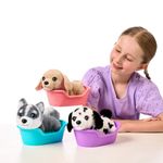 Peluche de Mini Cachorro con Cesta Little Live Pets - Presentación Surtida