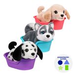 Peluche de Mini Cachorro con Cesta Little Live Pets - Presentación Surtida