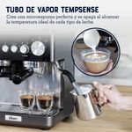 Cafetera de Espresso Perfect Brew de 15 Bar con Molinillo y Vaporizador