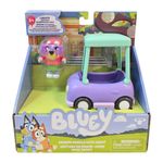 Vehículo Básico Bluey con Figura Articulada - Presentación Surtida