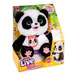 Pelucha My Baby Panda Little Live Pets ChuChu con Accesorios y Sonidos