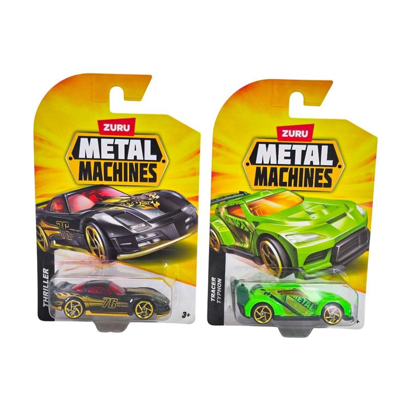 Vehículo Coleccionable Metal Machines Serie 5 Escala 1:64 - Presentación Surtida
