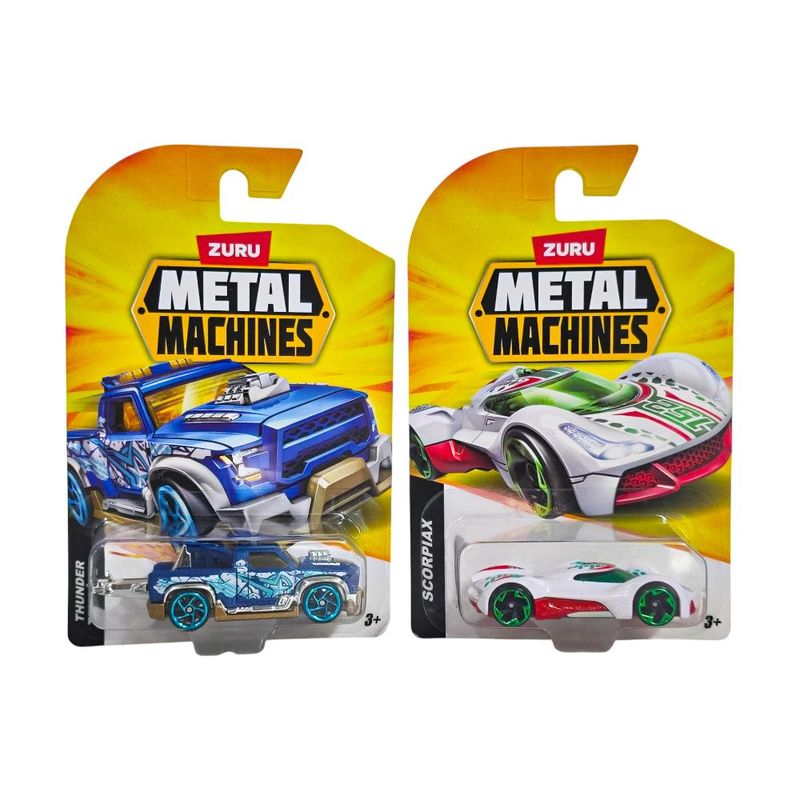 Vehículo Coleccionable Metal Machines Serie 5 Escala 1:64 - Presentación Surtida