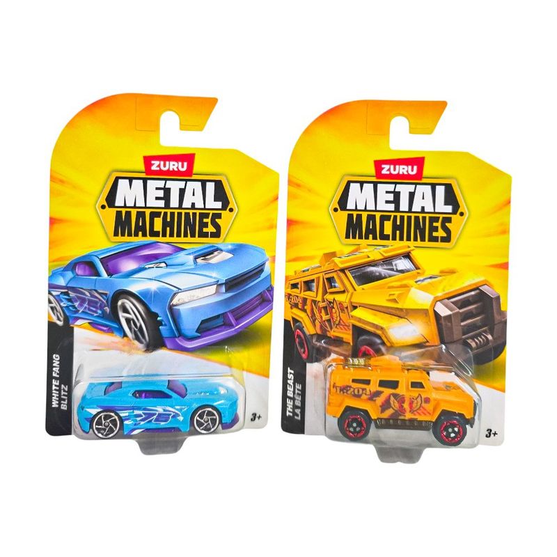 Vehículo Coleccionable Metal Machines Serie 5 Escala 1:64 - Presentación Surtida