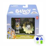 Set de 2 Figuras Bluey Spring Time - Presentación Surtida