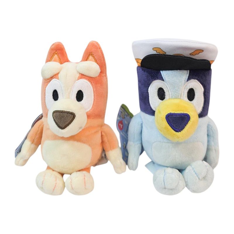 Peluche Bluey Amigos Coleccionables de 16 a 23 cm de Tela Suave - Presentación Surtida