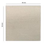 Piso Gres Gaia Color Blanco Mate Rectificado de 60 x 60 cm en Caja de 1.44 m²