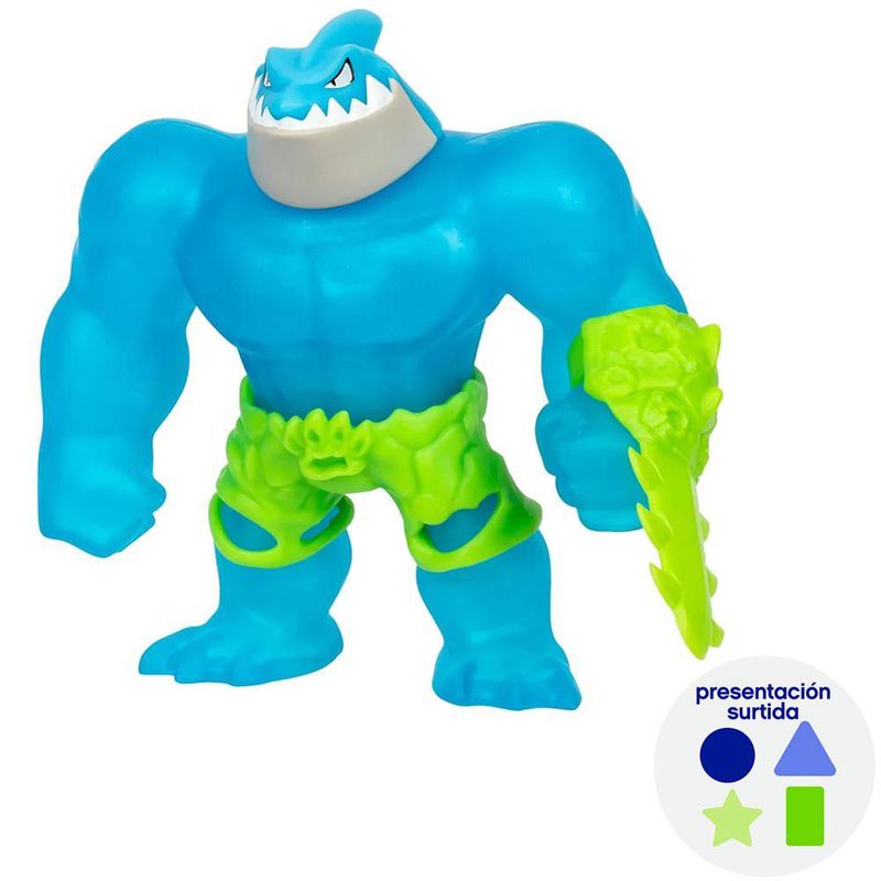 Figura Elástica Goo Jit Zu Meteor Madness Blazagon con Accesorio - Presentación Surtida