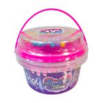 Cubeta de Slime Glow in the Dark con Accesorios - Presentación Surtida