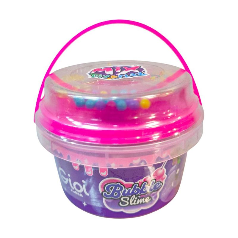 Cubeta de Slime Glow in the Dark con Accesorios - Presentación Surtida