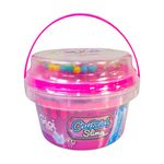 Cubeta de Slime Glow in the Dark con Accesorios - Presentación Surtida