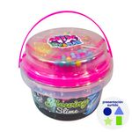 Cubeta de Slime Glow in the Dark con Accesorios - Presentación Surtida