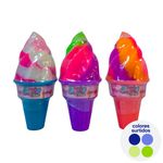Slime con Envase de Helado Smooshy Ice Cream - Presentación Surtida