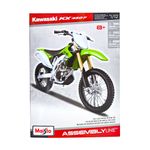 Figura de Motocicleta a Escala 1:12 Assembly Line de Metal para Armar - Presentación Surtida