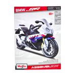 Figura de Motocicleta a Escala 1:12 Assembly Line de Metal para Armar - Presentación Surtida
