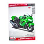 Figura de Motocicleta a Escala 1:12 Assembly Line de Metal para Armar - Presentación Surtida