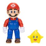 Figura de Acción Mario de 5 Plg con Luma Star Coleccionable