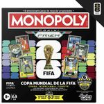 Juego de Mesa Monopoly Panini Prizm Copa Mundial de la FIFA con Cartas Coleccionables