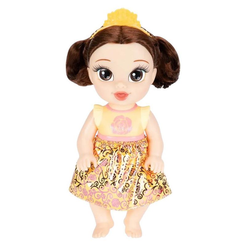 Muñeca Bebé Disney Princess de 13 Plg con Falda y Tiara - Presentación Surtida