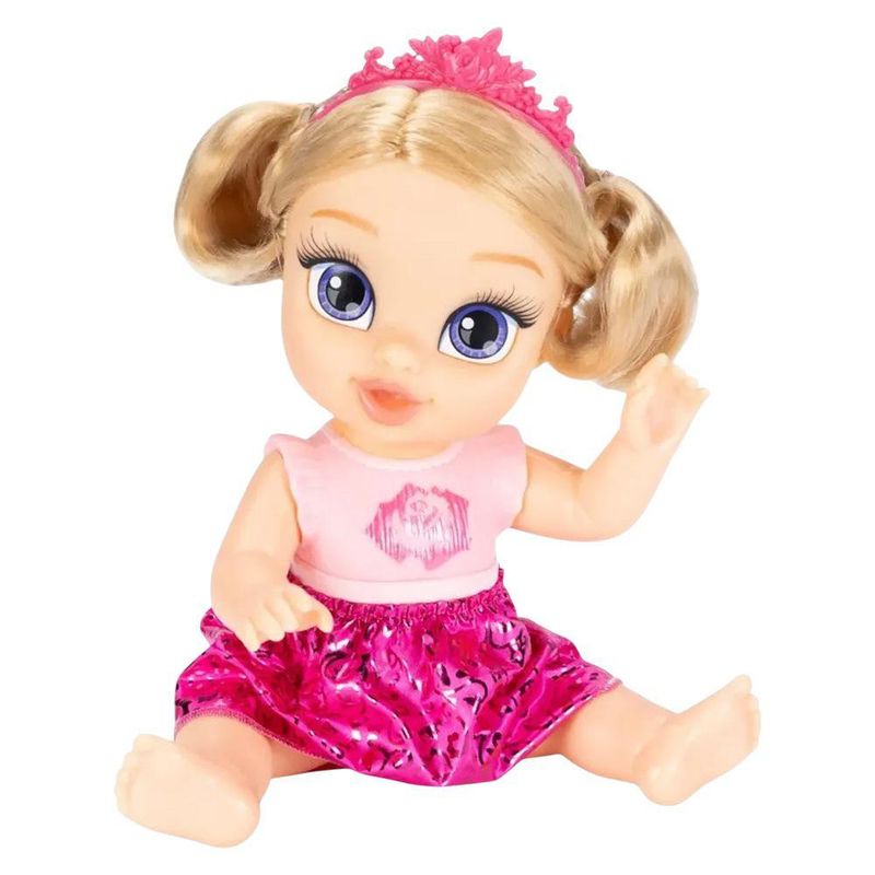 Muñeca Bebé Disney Princess de 13 Plg con Falda y Tiara - Presentación Surtida