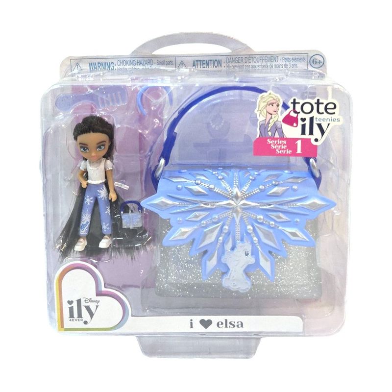 Mini Bolsa Disney Tote-ily Teenies Serie 1 con Muñeca y Accesorios - Presentación Surtida