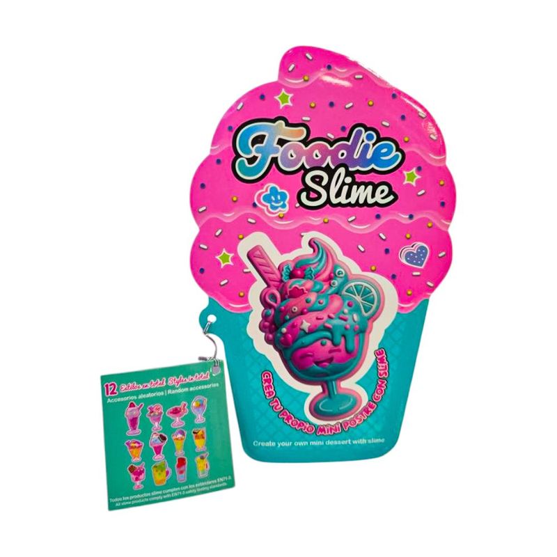 Slime Foodie con Envase de Helado y Accesorios Mini Postre - Presentación Surtida