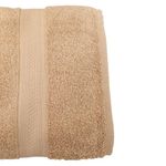 Toalla de Playa Algodón Color Beige Camel