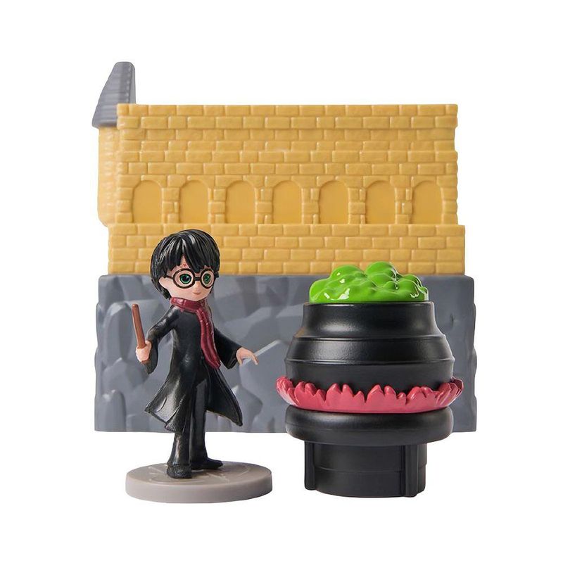 Mini Set de Juego Harry Potter Aula de Pociones de Hogwarts con Figura y Accesorios