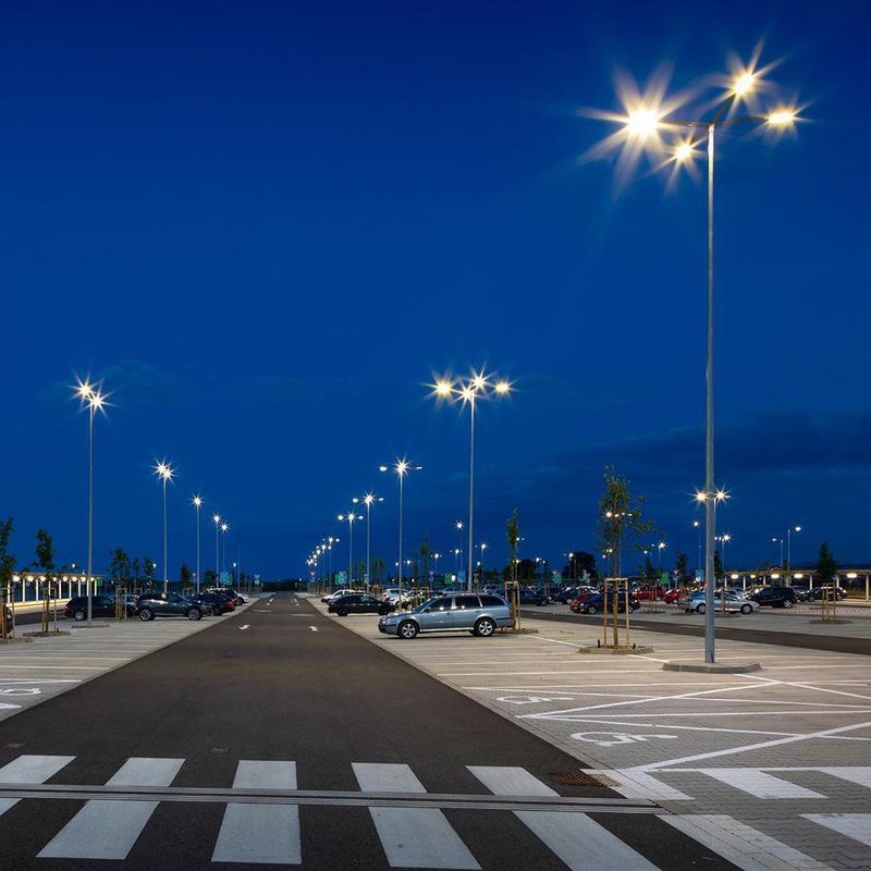 Alambrado Público LED de 50 W y 9300 Lúmenes IP66