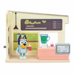 Mini Set de Juego Bluey Barra de Jugos con Figura y Accesorios