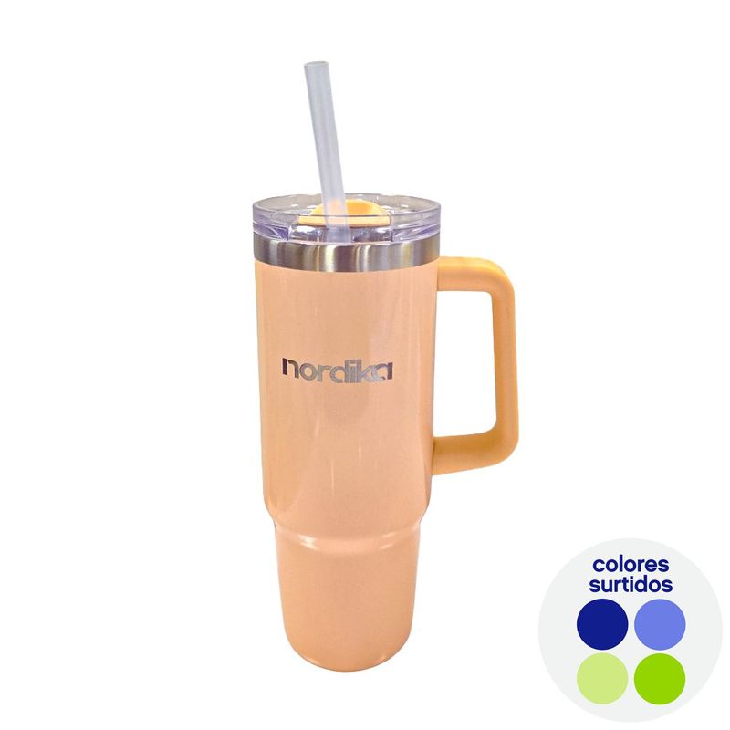 Termo de Doble Pared de 1.18 L en Acero Inoxidable Colores Surtidos