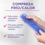 Compresas para Terapia Postparto en Frío y Caliente Reutilizables para Alivio y Recuperación