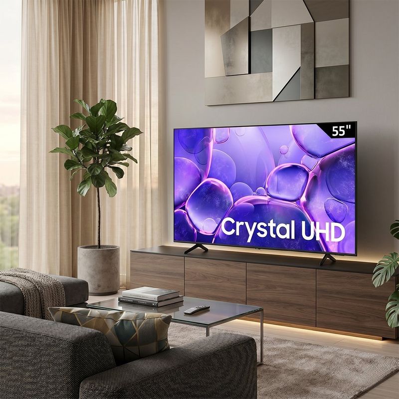 Televisor Smart de 55" Crystal Ultra HD 4K
