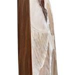 Cuadro Decorativo de Hojas Marrones Texturizadas con Marco de 82 x 122 cm