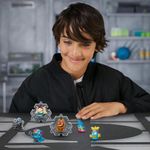 Set de 6 Micro Figuras MrBeast Lab Swarms Hyper Fusion con Tubo y Cámara - Presentación Surtida