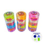 Slime con Bolitas Glitter de 10.5 x 5 cm - Colores Surtidos