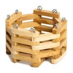 Maceta Colgante Octagonal de Madera No. 6 para Decoración o Arreglos