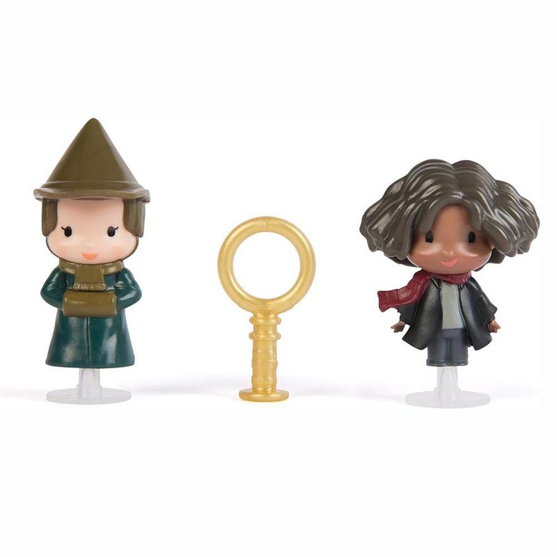 Set de 2 Micro Figuras Sorpresa Harry Potter Quidditch con Accesorio - Presentación Surtida