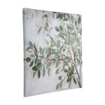 Cuadro Decorativo de Hojas de Eucalipto Cuadrado de 70 x 70 cm