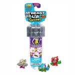 Set de 3 Micro Figuras MrBeast Lab Swarms Hyper Fusion en Tubo Sorpresa - Presentación Surtida