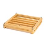 Placa Colgante de Madera No. 10 para Base Decorativa o Arreglos