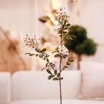 Jazmín Artificial Decorativo Blanco 66 cm