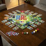 Juego de Mesa Monopoly Panini Prizm Copa Mundial de la FIFA con Cartas Coleccionables