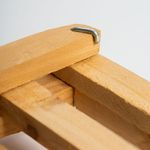 Maceta Colgante Rectangular de Madera No. 18 para Decoración o Arreglos