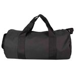 Maletín Deportivo Tipo Duffle con Correa Ajustable de 45 x 21 x 21 cm Negro