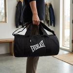 Maletín Deportivo Tipo Duffle con Correa Ajustable de 45 x 21 x 21 cm Negro