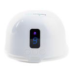 Extractor de Leche Eléctrico Doble Portátil Manos Libres de 150 mL Blanco